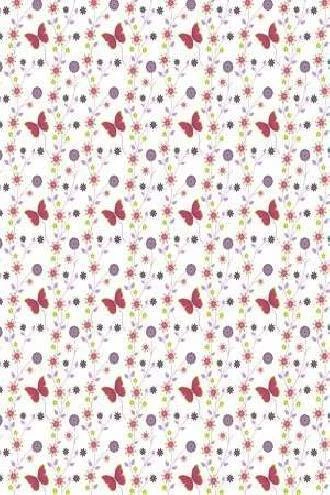 Papel de parede teen com borboletas