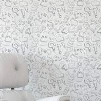 Papel de parede emojis chat cinza 1436-3262