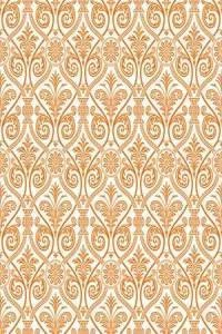 Papel de parede clássico laranja
