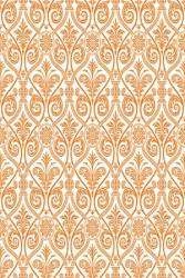 Papel de parede clássico laranja