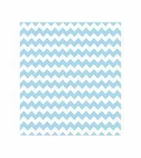 Papel de parede chevron azul claro e branco 1463-3330