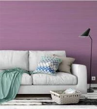 Papel de parede com listras horizontais em tons de rosa 42-3343