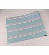 Papel de parede listrado em tons de azul e rosa 489-3344