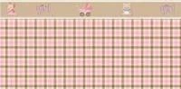 Papel de parede Baby xadrez