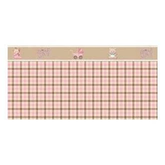Papel de parede Baby xadrez