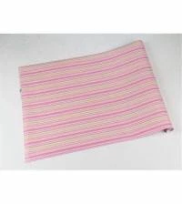 Papel de parede com listras verticais rosa 55-3364