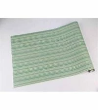 Papel de parede listrado verde musgo 72-3384