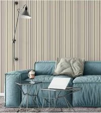 Papel de parede listrado horizontal nude 77-3388
