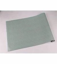 Papel de parede listrado verde piscina 84-3402