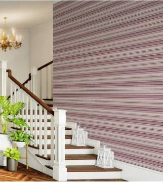 Papel de parede listrado horizontal