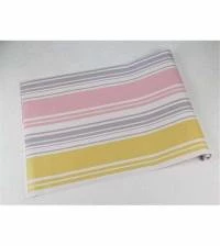 Papel de parede listrado cinza rosa e amarelo 482-3441