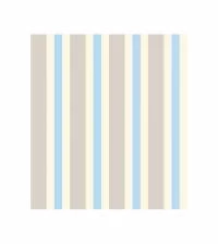 Papel de parede listrado bege creme e azul claro 220-3449