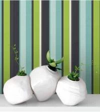 Papel de parede listrado em tons frios 1473-3459