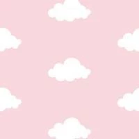 Papel de parede nuvem rosa 1479-3471