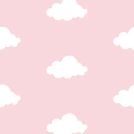 Papel de parede nuvem rosa 1479-3471