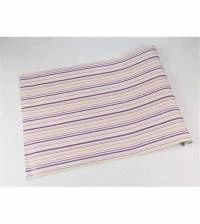 Papel de parede listrado em tons de lilás para meninas 1496-3516