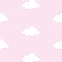 Papel de parede nuvem rosa e branco 1503-3530