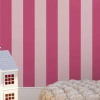 Papel de parede listrado rosa e pink 1508-3555