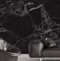Papel de parede mármore negro Nero Marquina 1519-3577