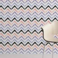Papel de parede chevron aquarela 1523-3589