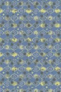 Papel de parede abstrato Arabian Blue