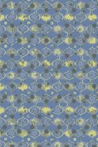 Papel de paredes abstrato Arabian Blue