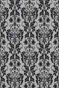 Papel de parede retro preto e cinza