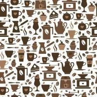 Papel de parede para café