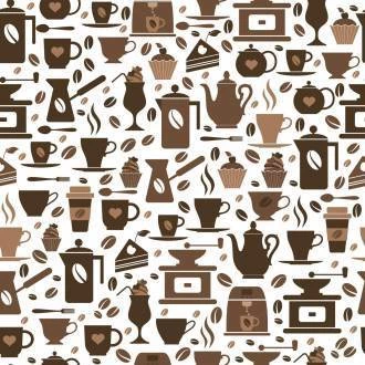 Papel de parede para café