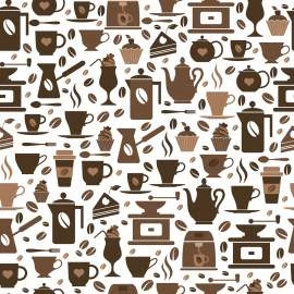 Papel de parede para café