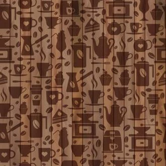Papel de parede café madeira