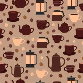 Papel de parede café chocolate