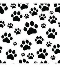 Papel de parede com patas e patinhas