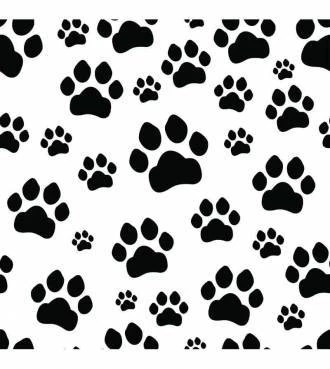Papel de parede com patas e patinhas