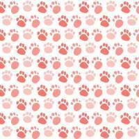 Papel de parede patinhas pet rosa