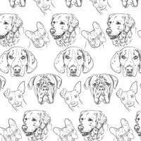 Papel de parede cães cartoon