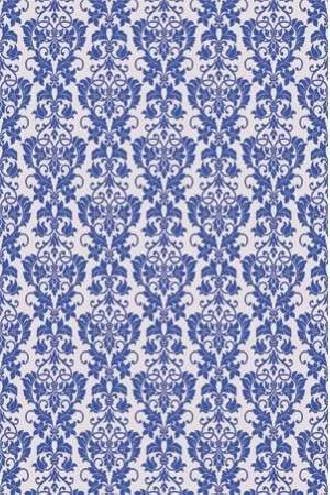 Papel de parede retro azul escuro com fundo cinza claro