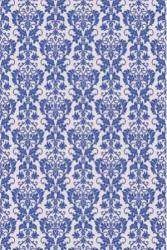 Papel de parede retro azul escuro com fundo cinza claro