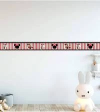 Faixa decorativa com listras vermelhas 1597-3708