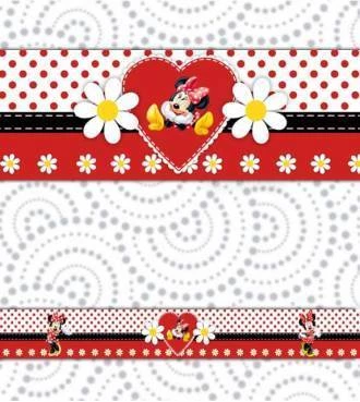 Faixa decorativa com com poá e floral