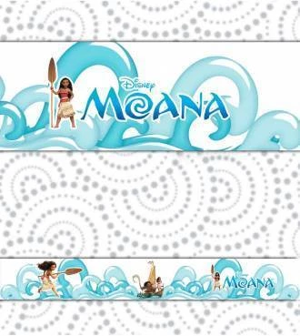 Faixa decorativa adesiva ondas Moana