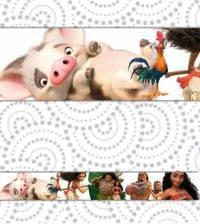 Faixa decorativa personagens Moana 1602-3717