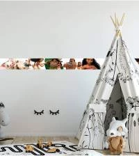 Faixa decorativa personagens Moana 1602-3718