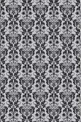 Papel de parede retro preto com fundo cinza claro
