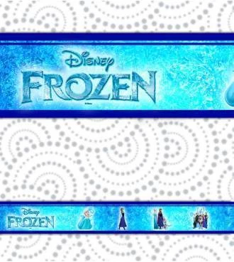 Faixa decorativa adesiva Frozen