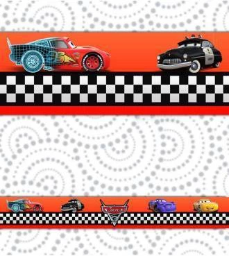 Faixa decorativa auto adesiva Carros
