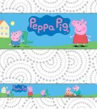 Faixa decorativa infantil Peppa Pig 1628-3761