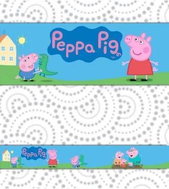 Faixa decorativa infantil Peppa Pig