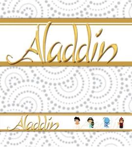 Faixa decorativa infantil Aladdin