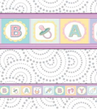 Faixa decorativa adesiva Baby